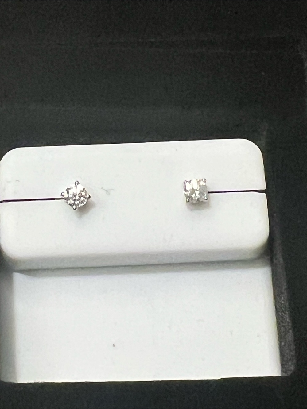 Sterling and Massinite Earrings